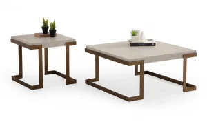 Bogota Orta Sehpa Seti (Traverten)