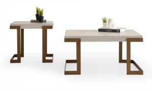 Bogota Orta Sehpa Seti (Traverten)