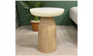 Bohem Mantar Yan Sehpa (45x41 cm)