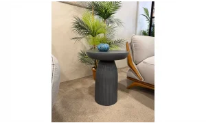 Bohem Mantar Yan Sehpa (50x41 cm)