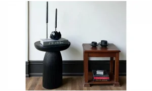 Bohem Mantar Yan Sehpa (50x41 cm)