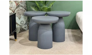 Bohem Mantar Yan Sehpa (50x41 cm)