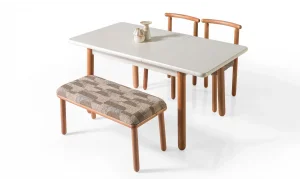 Bohem Natural Mutfak Masası Takımı
