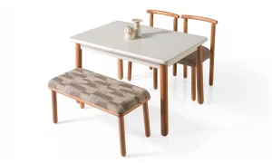 Bohem Natural Mutfak Masası Takımı