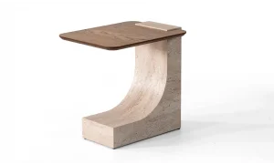 Bold Traverten Orta Sehpa Seti