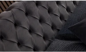 Bronze Antrasit Bazalı Karyola (160x200)