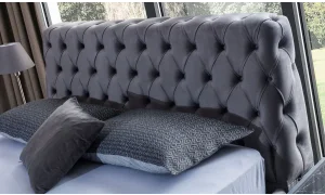 Bronze Antrasit Bazalı Karyola (160x200)