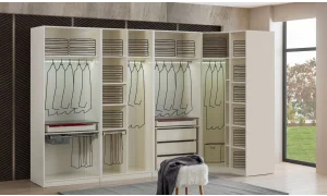 Bronze Aytaşı 6 Kapaklı Gardrop