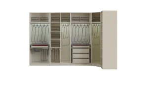 Bronze Aytaşı 6 Kapaklı Gardrop