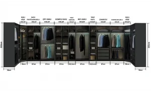 Bronze Giyinme Dolabı