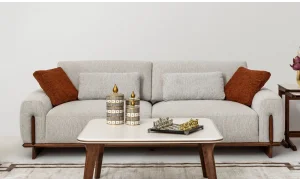 Cadillac Krem Koltuk Takımı