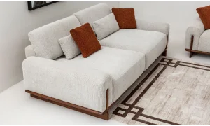 Cadillac Krem Koltuk Takımı