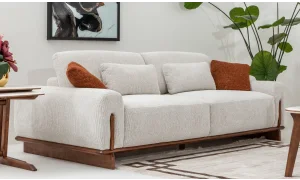 Cadillac Krem Koltuk Takımı