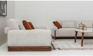 Cadillac Krem Koltuk Takımı