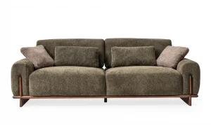 Cadillac Yeşil 3lü Koltuk