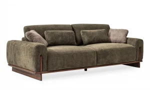 Cadillac Yeşil 3lü Koltuk