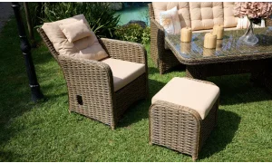 Cakarta Bahçe ve Balkon Takımı (Kahve)