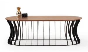 Carmen Orta Sehpa (Siyah)