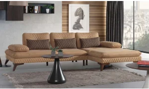 Cento Kahve Dinlenmeli Köşe Koltuk Takımı