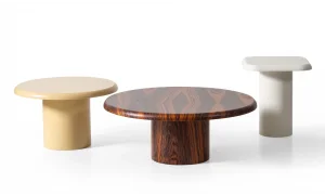 Chakra Ceviz Orta Sehpa Seti