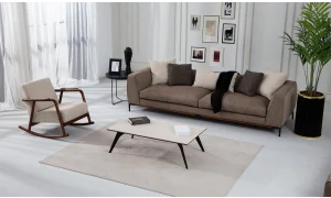 Cloud 3lü Koltuk (Keten)