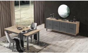 Cloud Yemek Masası Takımı