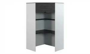 Cool Ahşap Kapaklı Köşe Dolap (Çalışma Masalı)