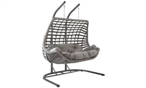 Cunda Double Salıncak (Gri)