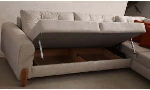 Cunda Krem Köşe Koltuk Takımı