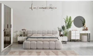 Dallas Bazalı Karyola (160x200 cm)