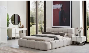 Dallas Bazalı Karyola (160x200 cm)