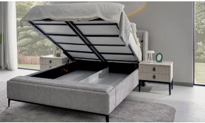 Defne Pemium Bençli Bazalı Karyola (160x200)