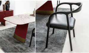 Delta Yemek Odası Takımı (Bordo)