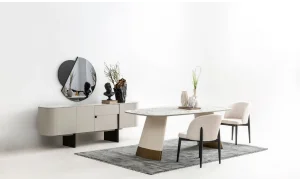 Delta Yemek Odası Takımı (Gri)