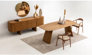 Delta Yemek Odası Takımı (Meşe)