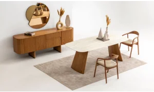 Delta Yemek Odası Takımı (Meşe)