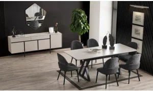 Dolunay Yemek Masası Takımı