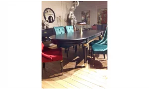 Elegance Yemek Odası Takımı (Siyah)