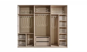 Eva 6 Kapaklı Gardrop