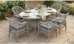 Evo Rattan 6 Kişilik Bahçe ve Balkon Takımı