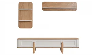 Fabio Ahşap Tv Ünitesi