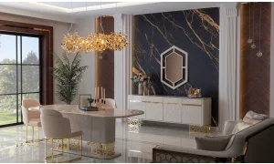 Fendi Yemek Odası Takımı