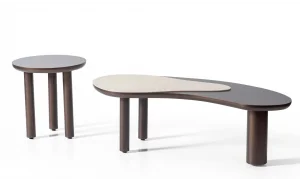 Frasassi Bronz Orta Sehpa Seti