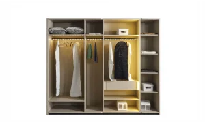 Frida 6 Kapaklı Gardrop