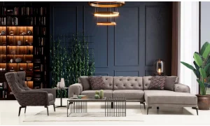 Fuji Dinlenmeli Köşe Koltuk Takımı