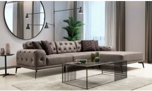 Fuji Dinlenmeli Köşe Koltuk Takımı