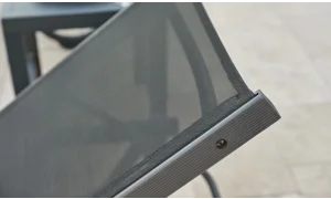 Gala Antrasit Kolsuz Şezlong