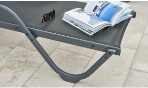 Gala Antrasit Kollu Şezlong