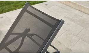 Gala Antrasit Kolsuz Şezlong