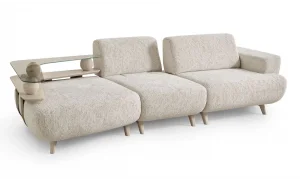 Galvanize Camlı 4lü Koltuk